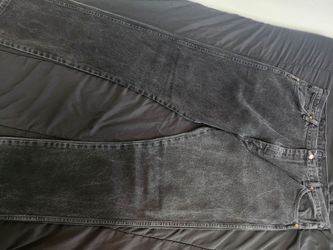 Wranglers Faded Black Denim Jeans