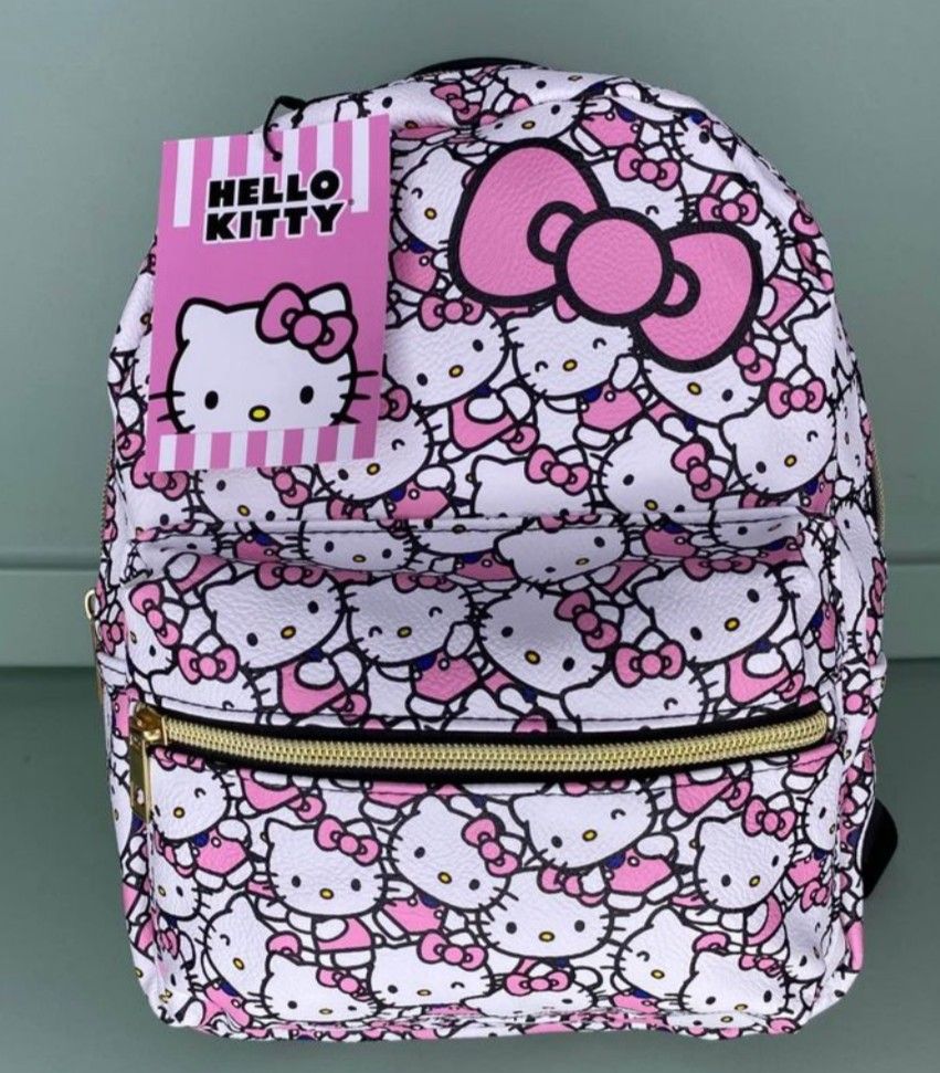 10" Pink Mini Small Hello Kitty Backpack