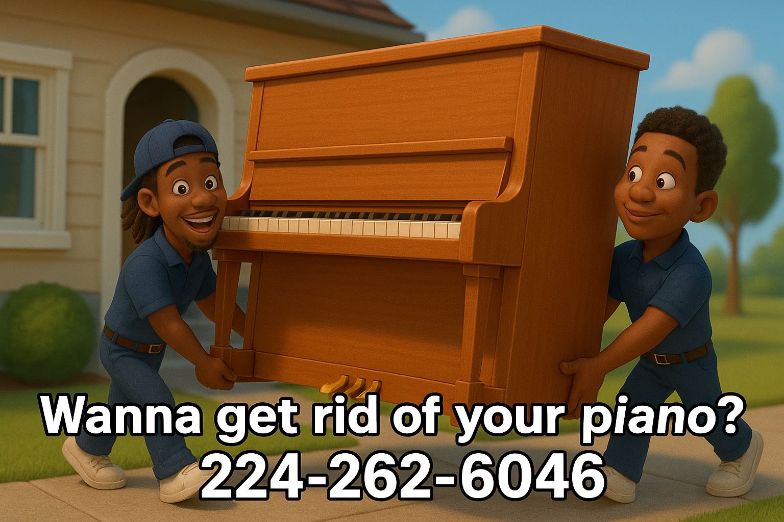 Piano Removal β Easy, Fast, No Hassle