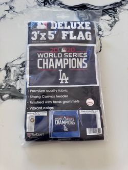 La Dodgers 2020 World Series Flag
