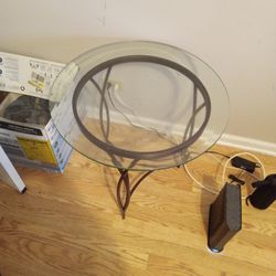 End Glass Table 