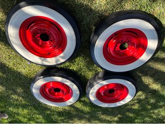 1939 and 1953 Chevy car or truck 16 inch six lug rims and tires