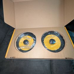 Audio C1-650x 6.5" Coaxial Speakers – Brand New Sealed Pair w/ Box
