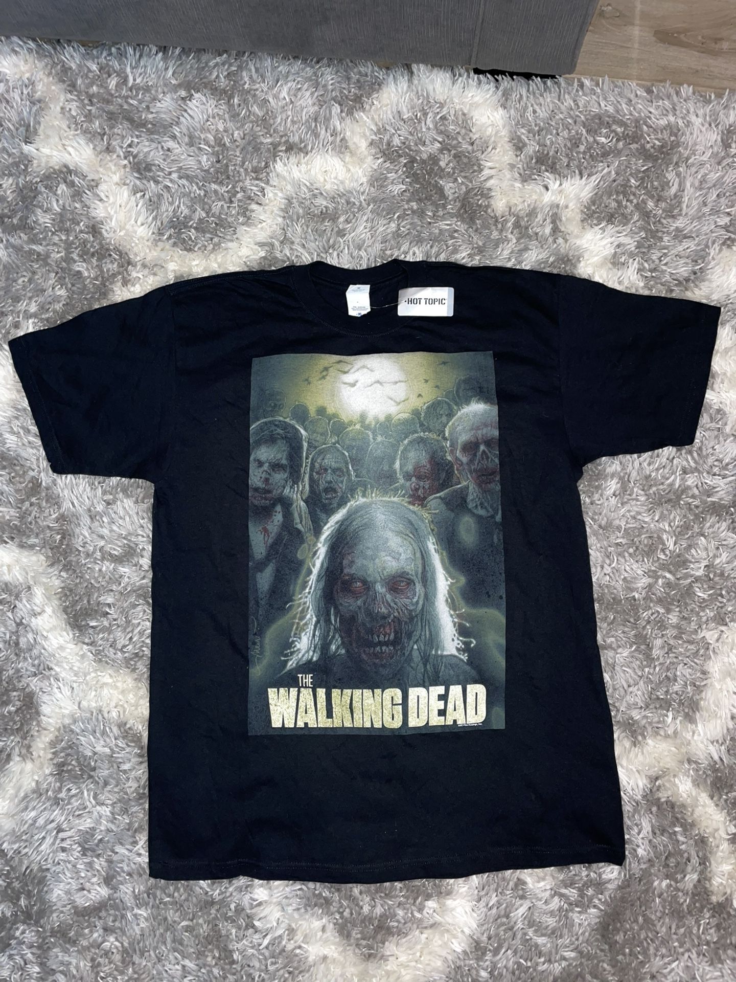 Original Vintage 2011 NWT The Walking Dead Anvil Hot topic Tshirt