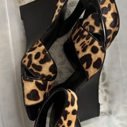 Leopard Sandals