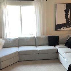 Light Grey Sectional Couch
