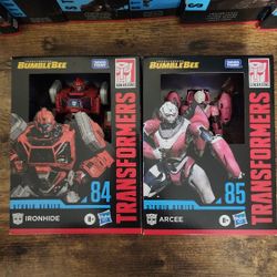 Transformers Studio Series 84 Ironhide And 85 Arcee