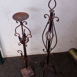 Tall Candle Stands.