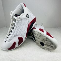 Nike Air Jordan 14 Retro 2012 Candy Cane 8.5 Men’s 10 Women’s Used Excellent 