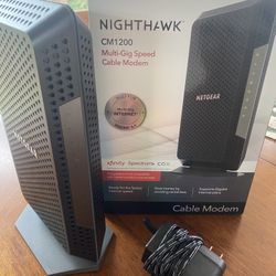 NETGEAR Nighthawk Cable Modem CM1200