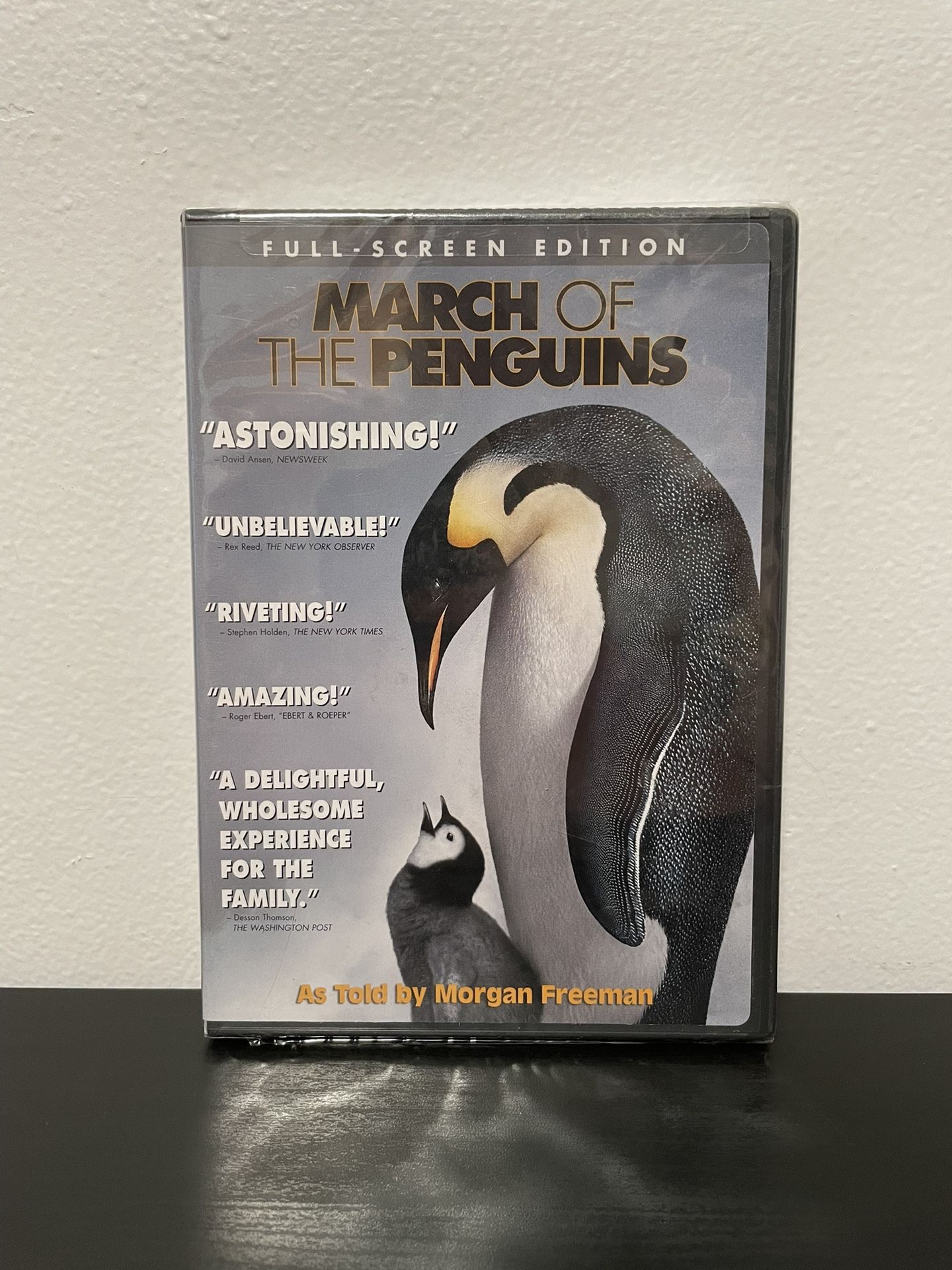 March Of The Penguins DVD NEW SEALED Fullscreen Edition National Geographic 2005