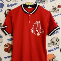 Vintage Boston Red Sox Hands Without Guns Mlb Baseball Jersey