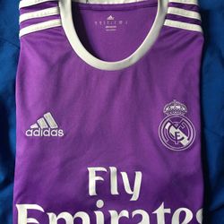 Real Madrid 16/17 Purple Kit jersey