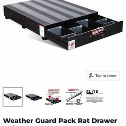 NEW weathergaurd tool box and pack rat