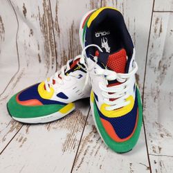 Men’s Polo Ralph Lauren JGR Color Block Jogger Casual Sneakers Size 9 ( New )