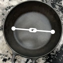 Lodge 6in Cast Iron Skillet Pan