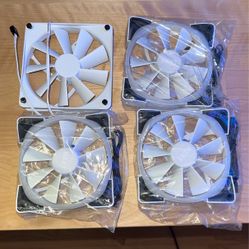 Nzxt RGB 120mm Fans Black/White 