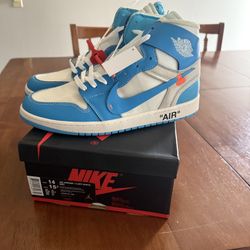 Jordan 1 High Off-White UNC
