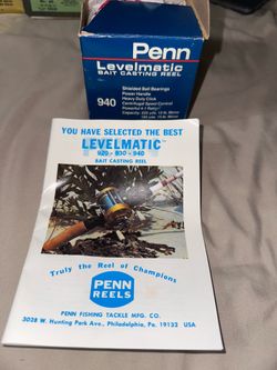 PENN Levelmatic Bait Casting Reel 940