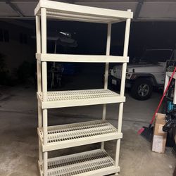 KeTeR Plastic Garage Storage Shelving Unit 