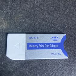 Sony Memory Card Adapter