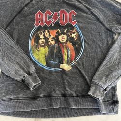 Women’s Ac/Dc Sweatshirt Size Extra Small