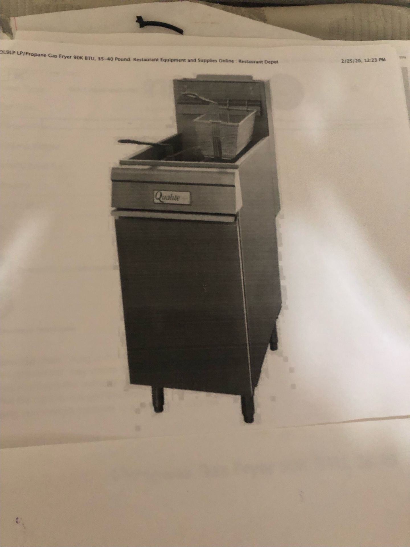 Restaurant Stainless Steel Deep Fryer