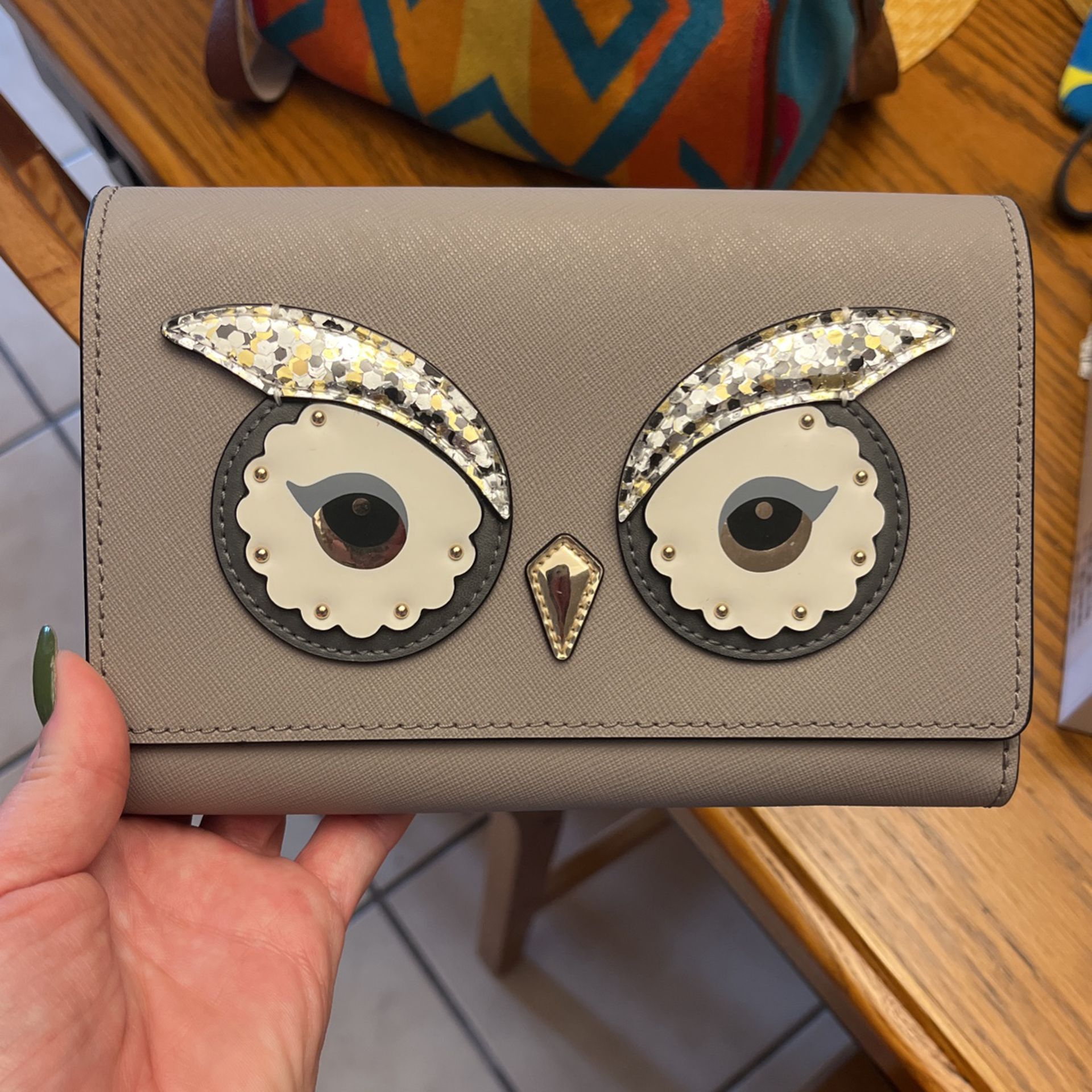 Kate Spade ♠️ Owl Clutch Purse