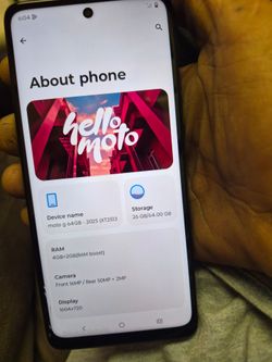 Metro pcs  moto g 64g 2025