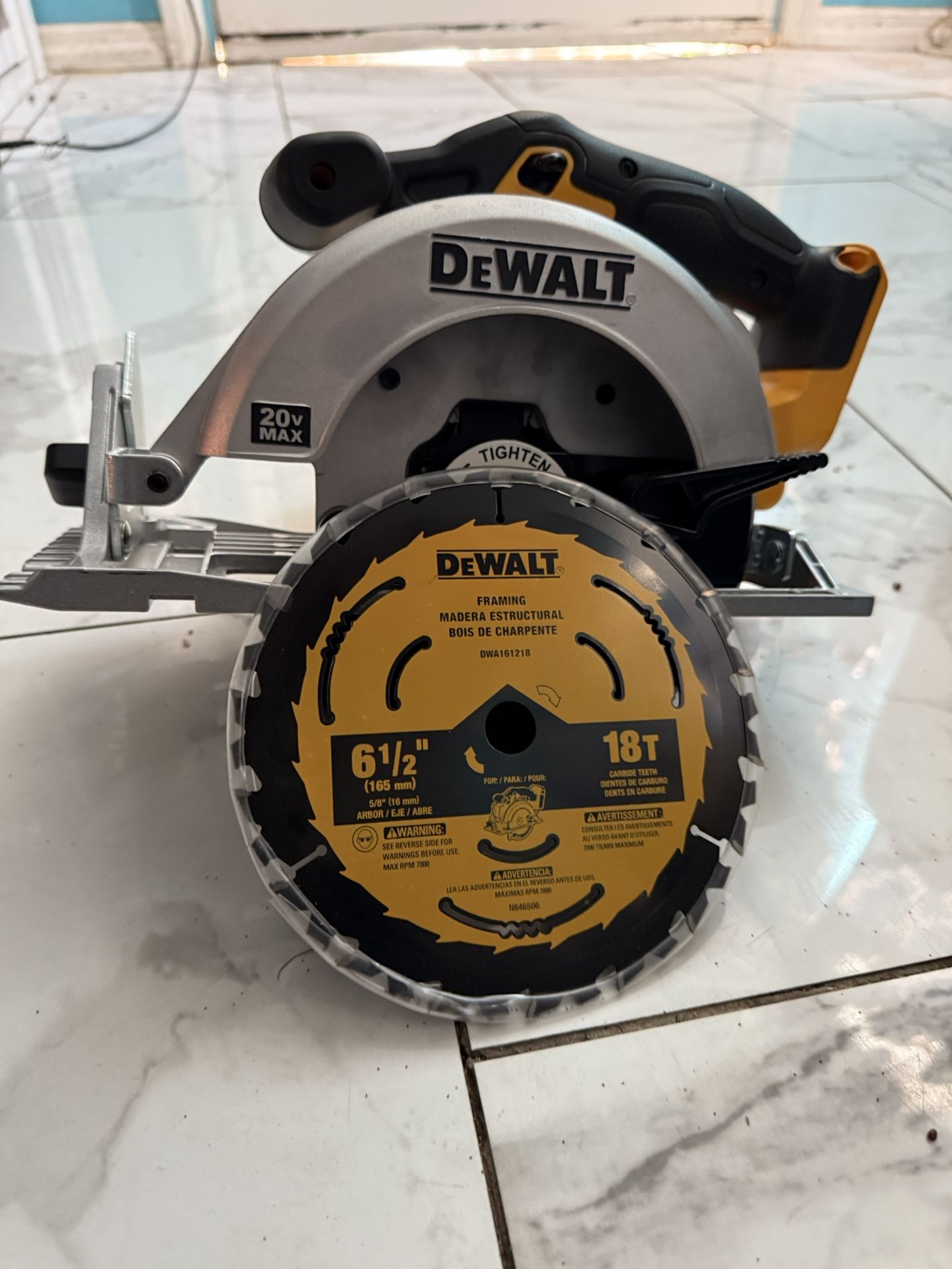Circular Saw 6-1/2 Tool Only! 110 Each!