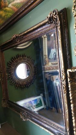 MIRROR XXXL ANTIQUE 7.16 x 5 foot