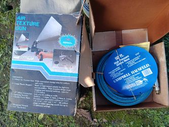 Air Texture Gun With 50ft Hose. 