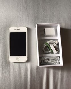White iphone 4