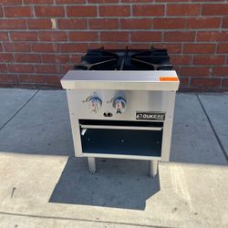 Dukers Commercial Stock Pot Range  Nat gas or Propane