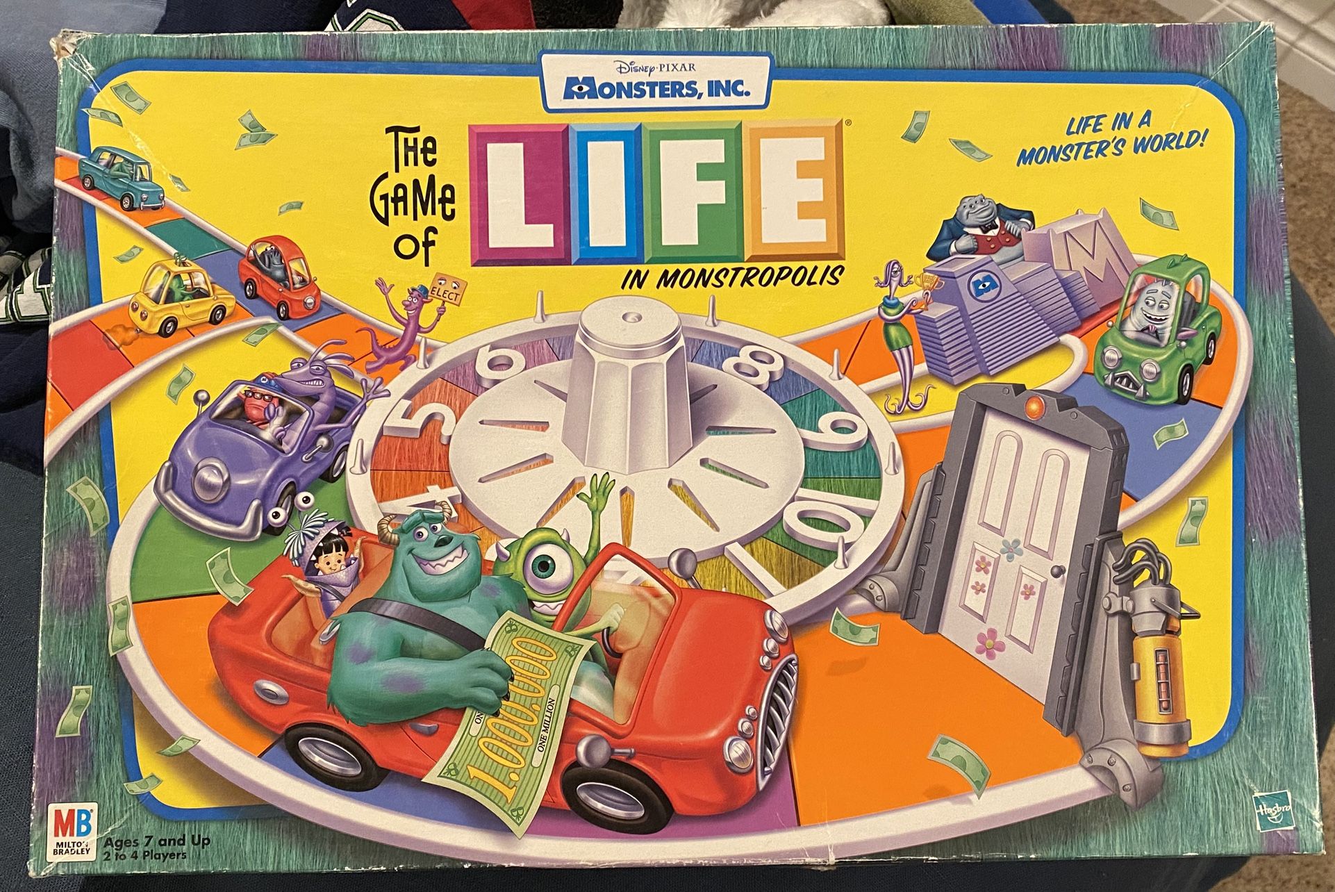 Monsters Inc Life Board Game