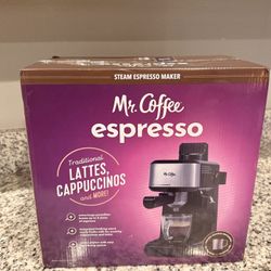 Mr Coffee Espresso Machine 