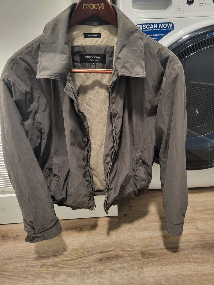 L Mens Claiborne Jacket