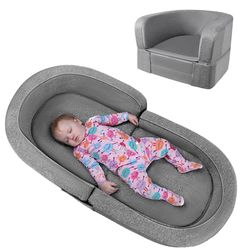 RONBEI Inflatable Toddler Travel Bed
