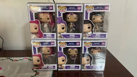 Funko Pop K-Pop Demon Hunters Set of 6