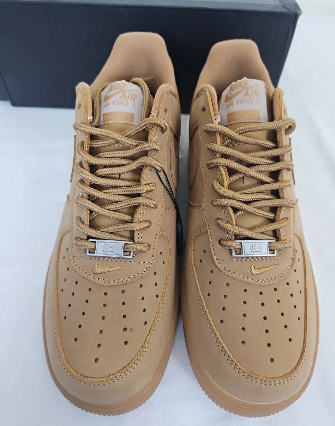 Nike Air Force 1 Supreme Wheat Size 10 In Men