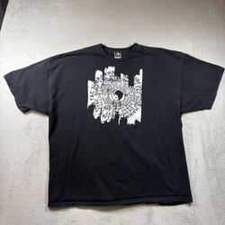 Vintage T&C Surf Designs Hawaii T-Shirt Men’s 3XL Black Town And Country #3654