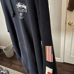 Large Stussy Hoodie