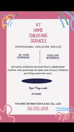Child Care/ Mothers Helper