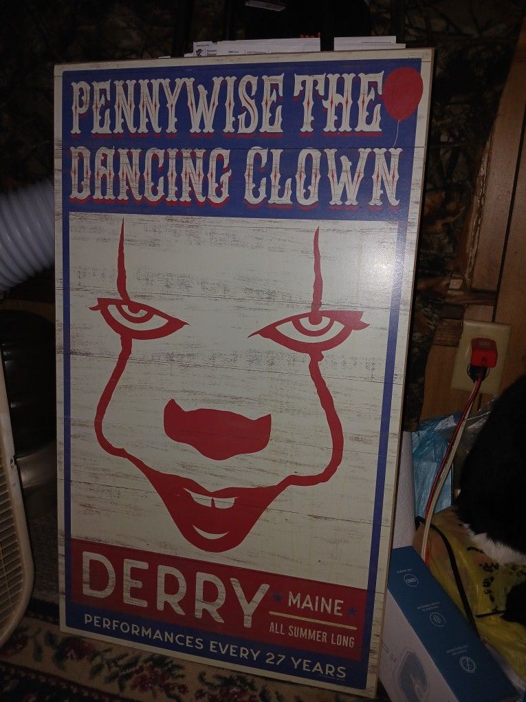 Pennywise The Dancing Clown Wall Art