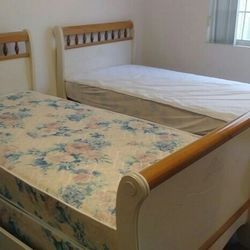 Twin Single Bed Sets - Each Sells For $350