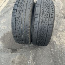 2. Tires. 225. 55. 18. Falken 