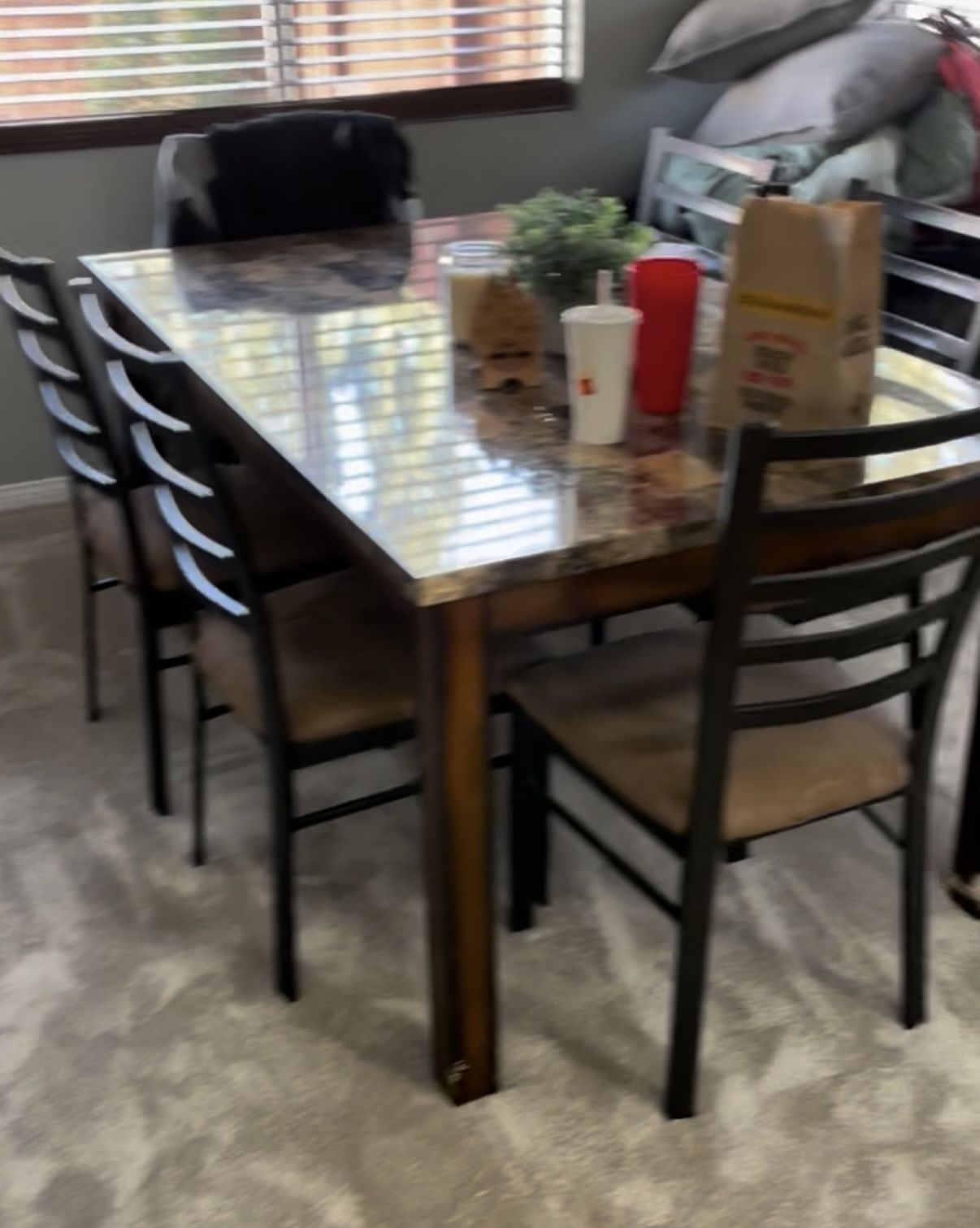 6 Person Table With Chairs