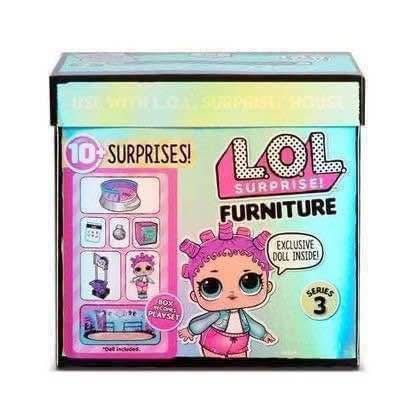 Brand New in Box LOL Surprise Furniture Series 3 Roller Rink with Roller Skater 10+ Surprises