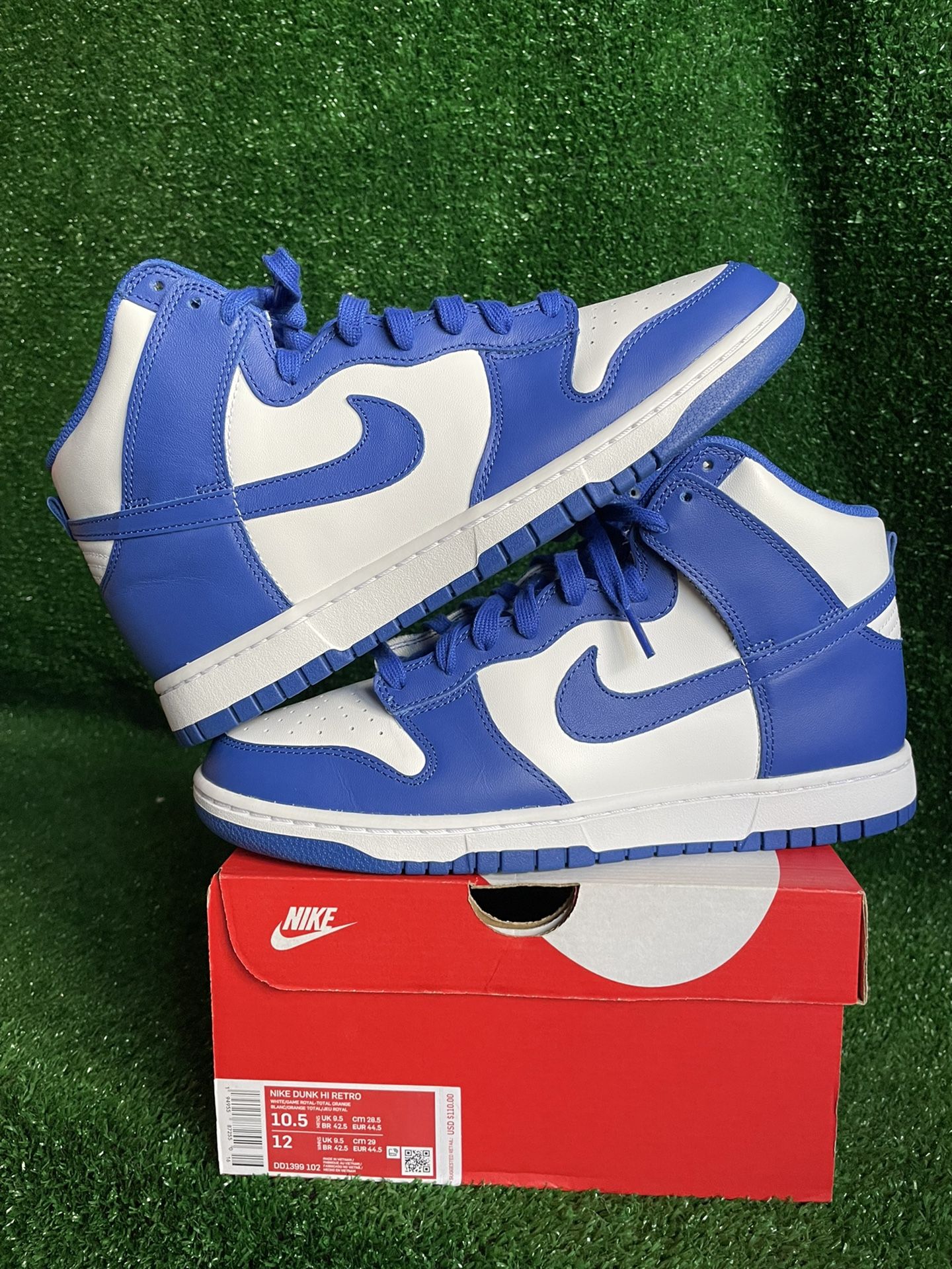 Nike Dunk High Game Royal - www.rajagirimanappuram.com