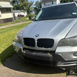 Silver BMW 2008 toy ( not a toy actual car )